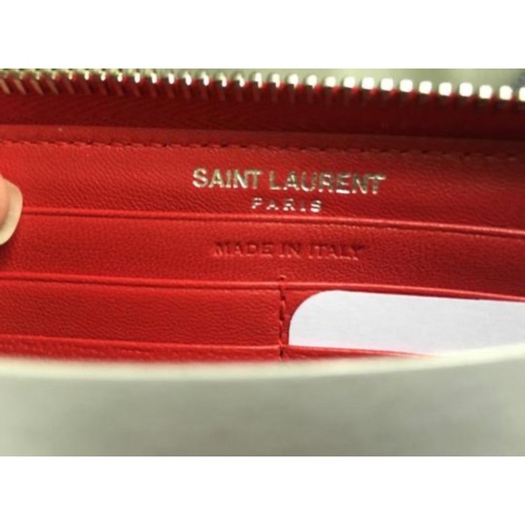 Saint Laurent red wallet - SOLD - Picture 7 of 11